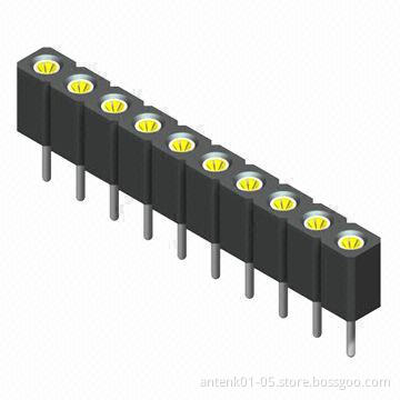 Machine Pin Socket 2.54mm Straight Type